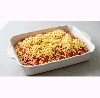 Filipino-style spaghetti from The Supreme Ice Cream Shoppe, Winnipeg