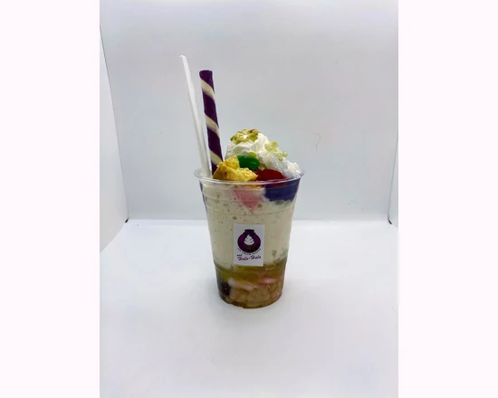 Mega Halo Halo (1 litre) at The Supreme Ice Cream Shoppe, Winnipeg